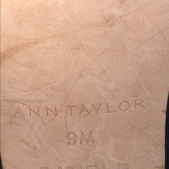 Ann Taylor Women's Blue Velvet Heels - Picture 4 of 6